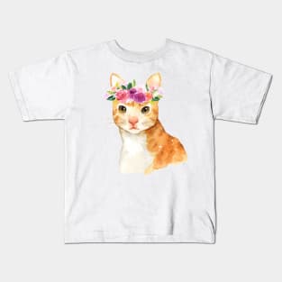 Cute cat Nursery Picture Kids T-Shirt